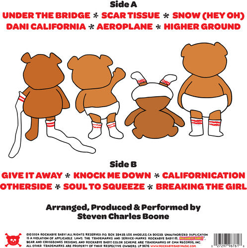 Andrew Bissell- Lullaby Renditions Of Red Hot Chili Peppers { VINYL LP }