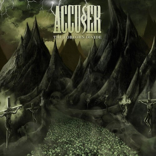 Accuser- The Forlorn Divide - 3mm Spinned Sleeve { VINYL LP }
