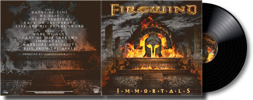Firewind- Immortals - 3mm Spinned Sleeve { VINYL LP }