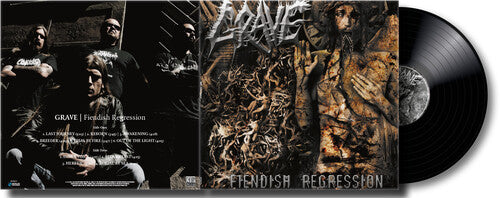 Grave- Fiendish Regression - 3mm Spinned Sleeve { VINYL LP }