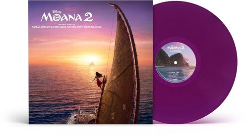 Various- Moana 2 (Original Soundtrack) - Vibrant Violet Colored Vinyl { VINYL LP }