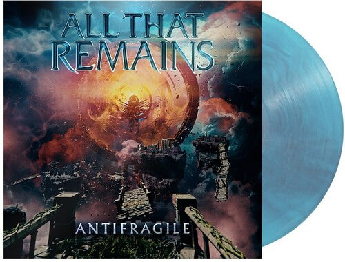 All That Remains- Antifragile (Indie Exclusive Vinyl) Electric & Sea Blue Galaxy { VINYL LP }