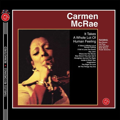 Carmen McRae: It Takes A Whole Lot Of Human - Florescent Yellow Vinyl 160gm - VINYL