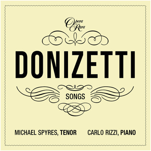 Michael Spyres: Donizetti: Songs - Volume III - Record