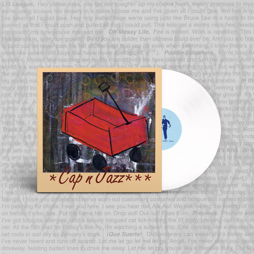 Cap'n Jazz- Burritos, Inspiration Point...(30th Anniversary Edition) White { VINYL LP }