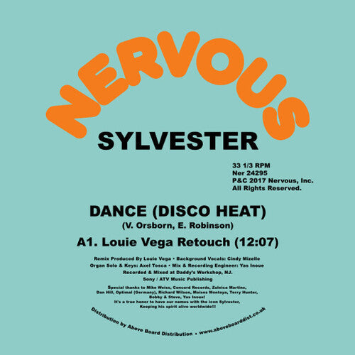 Sylvester: Dance (Disco Heat) (Louie Vega Remixes) - 12-INCH SINGLE