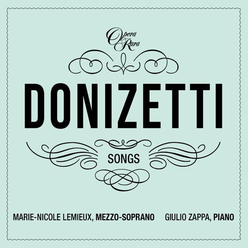 Marie-Nicole Lemieux: Donizetti: Songs- Volume IV - Record