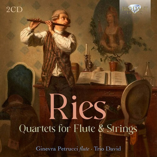 Ginevra Petrucci: Ries: Complete Flute Quartets - Record