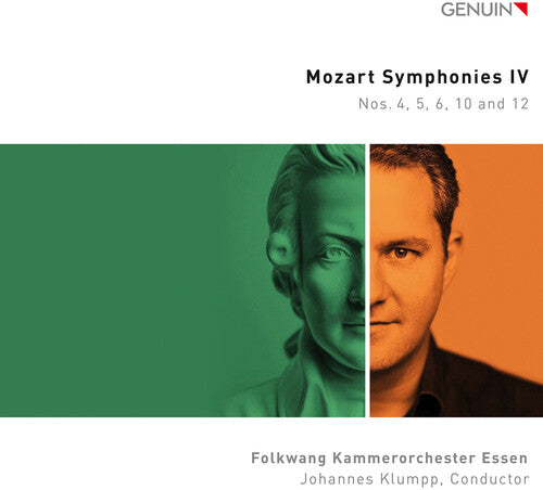 Folkwang Kammerorchester Essen: Mozart: Symphonies IV – Nos. 4, 5, 6, 10, & 12 - Record