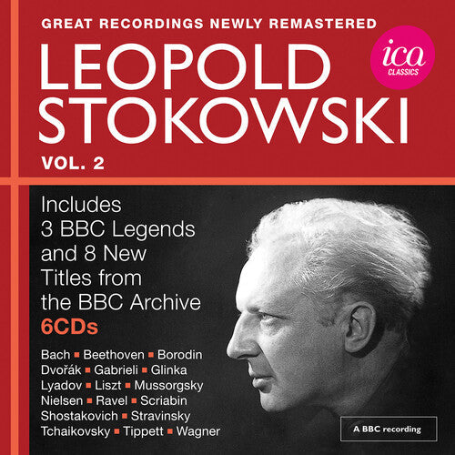 Leopold Stokowski: Leopold Stokowski - Great Recordings from the BBC Legends Archive, Vol. 2 (Live) - Record