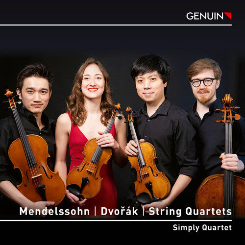 Simply Quartet: Mendelssohn & Dvorak: String Quartets - Record