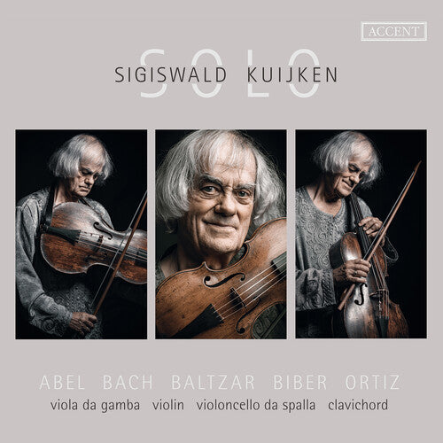 Sigiswald Kuijken: Solo - Works for Violin Violoncello Da Spalla - Record