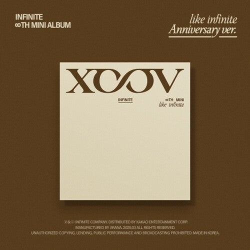 Infinite: Like Infinite - Anniversary Version - incl. Photobook, Folding Poster, Sticker + Photocard - CD