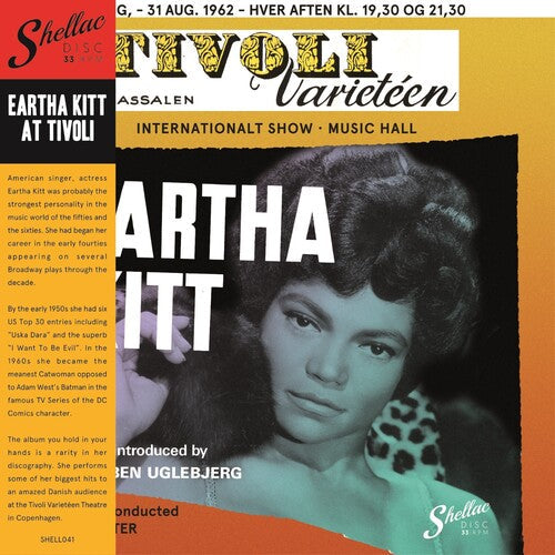 Eartha Kitt- Eartha Kitt Live At The Tivoli { VINYL LP }