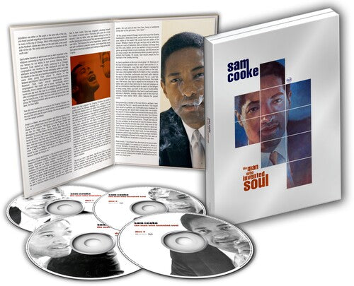 Sam Cooke: The Man Who Invented Soul - Hardcover Bookset with 28pg Booklet - CD