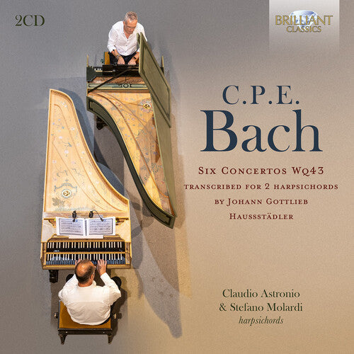 Stefano Molardi: Six Concertos, WQ43 Transcribed for 2 Harpsichords - Record