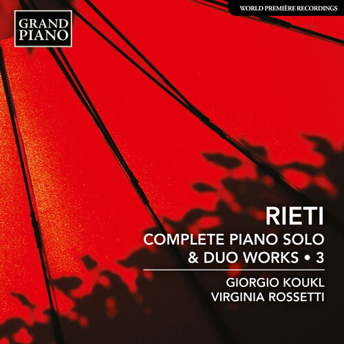 Joanna Klisowska: Rieti: Complete Piano Solo & Duo Works, Vol.  3 - Record