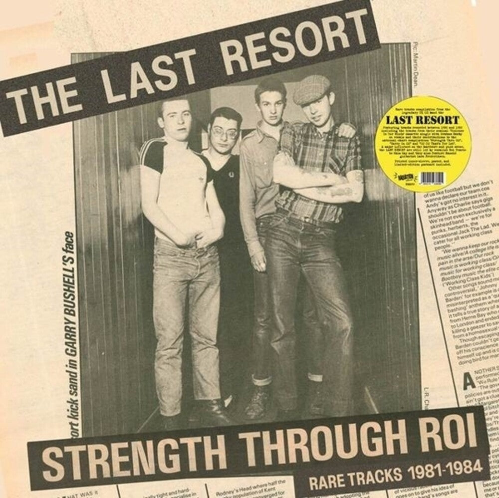Last Resort- Strength Through Roi - Rare Tracks 1981-1984 { VINYL LP }