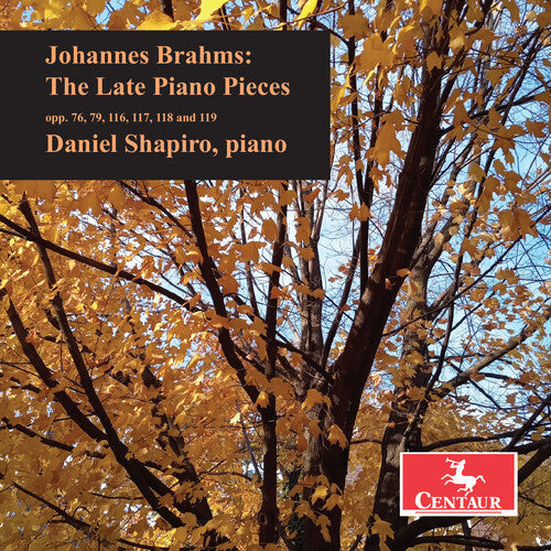 Daniel Shapiro: Brahms: The Late Piano Pieces - Record