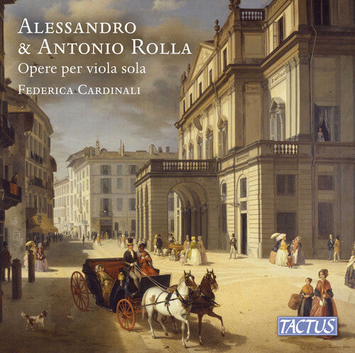 Federica Cardinali: Alessandro & Antonio Rolla: Opere per viola sola - Record