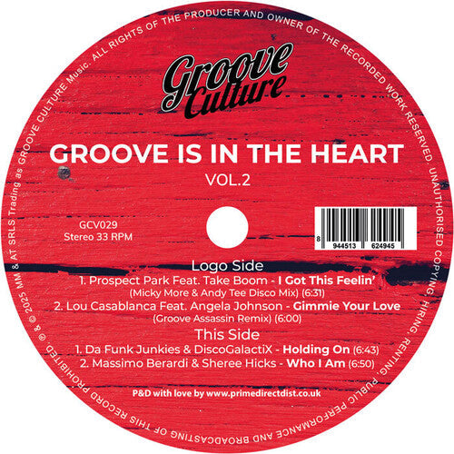 Various Artists: Groove Is In The Heart Vol. 2 (Various Artists) - 12-INCH SINGLE