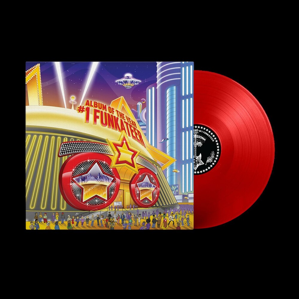 Bootsy Collins- Album Of The Year #1 Funkateer [Indie Exclusive] [Colored Vinyl] (Red) { VINYL LP }