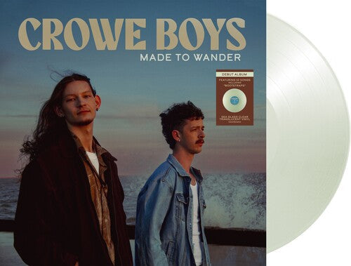 Crowe Boys- Made To Wander (sea glass clear translucent vinyl) { VINYL LP }