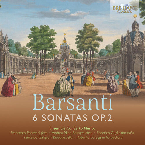 Ensemble ConSerto Musico: Barsanti: 6 Sonatas, Op. 2 - Record