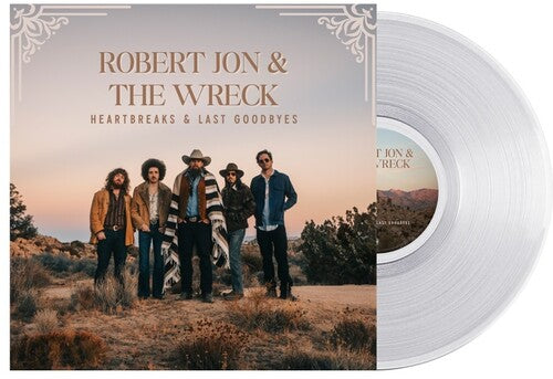 Robert Jon & the Wreck- Heartbreaks & Last Goodbyes [Crystal Clear LP] { VINYL LP }