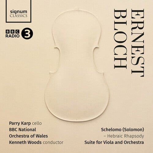 Parry Karp: Ernest Bloch: Schelomo - Hebraic Rhapsody, Suite for Viola and Orchestra - Record