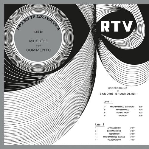 Sandro Brugnolini: Underground - Record