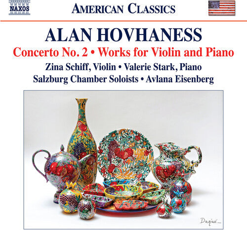 Zina Schiff: Hovhaness: Concerto No. 2; Works for Violin and Piano - Record