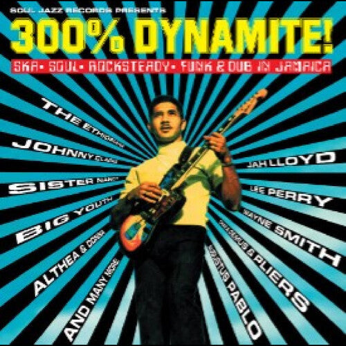 Soul Jazz Records Presents: 300% Dynamite! Ska, Soul, Rocksteady, Funk and Dub in Jamaica - VINYL
