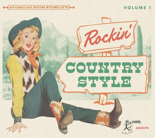 Various Artists: Rockin Country Style 1 (Various Artists) - CD