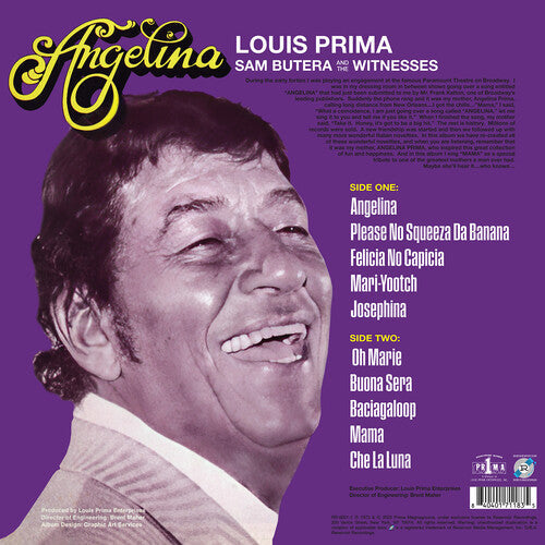 Louis Prima- Angelina { VINYL LP }