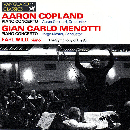 Earl Wild: Copland & Menotti: Piano Concertos - Record