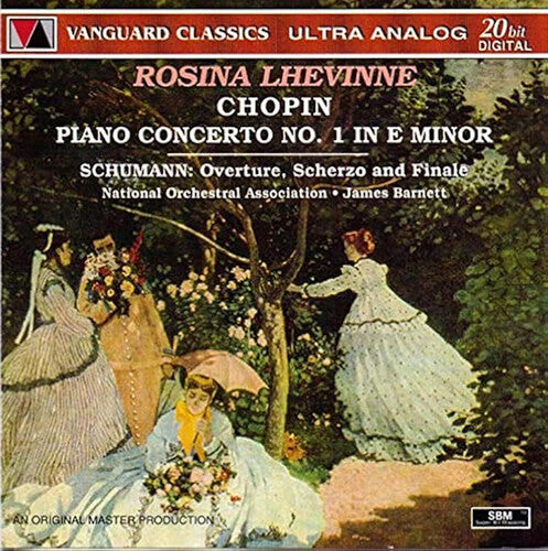 Rosina Lhevinne: Chopin: Piano Concerto No 1; Schumann: Overture Scherzo / Finale For - Record