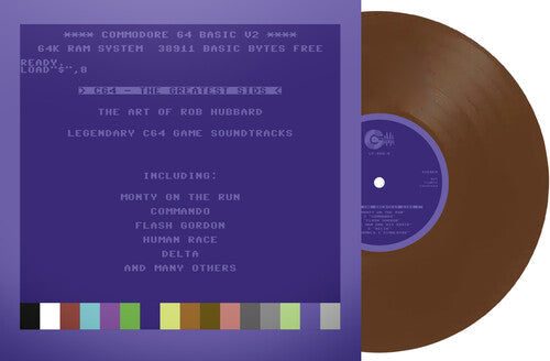 Rob Hubbard: C64 Greatest Sids: The Art Of Rob Hubbard - Limited To 100 Handnumbered Edition (Brown Vinyl) - VINYL