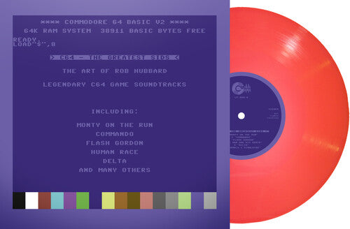 Rob Hubbard: C64 Greatest Sids: The Art Of Rob Hubbard - Limited To 100 Handnumbered Edition (Light Red Vinyl) - VINYL