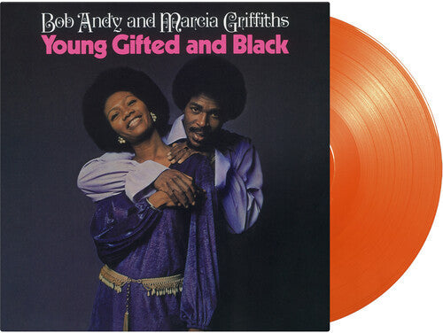 Bob Andy & Marcia Griffiths: Young Gifted & Black - Limited 180-Gram Orange Colored Vinyl - VINYL