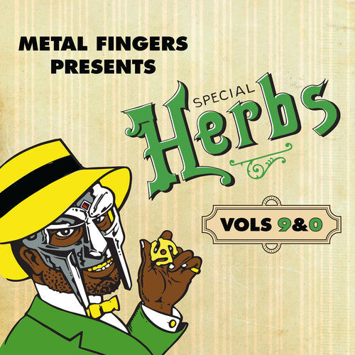MF Doom- Metal Fingers Presents: Special Herbs Vol. 9 & 0 - Green Vinyl { VINYL LP }