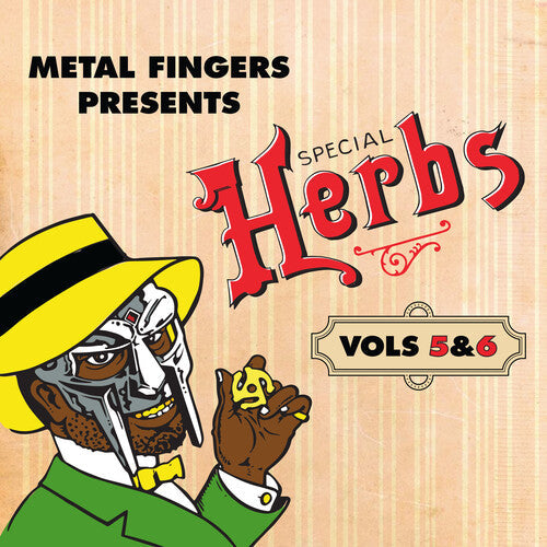 MF Doom- Metal Fingers Presents: Special Herbs Vol. 5 & 6 - Red Vinyl { VINYL LP }