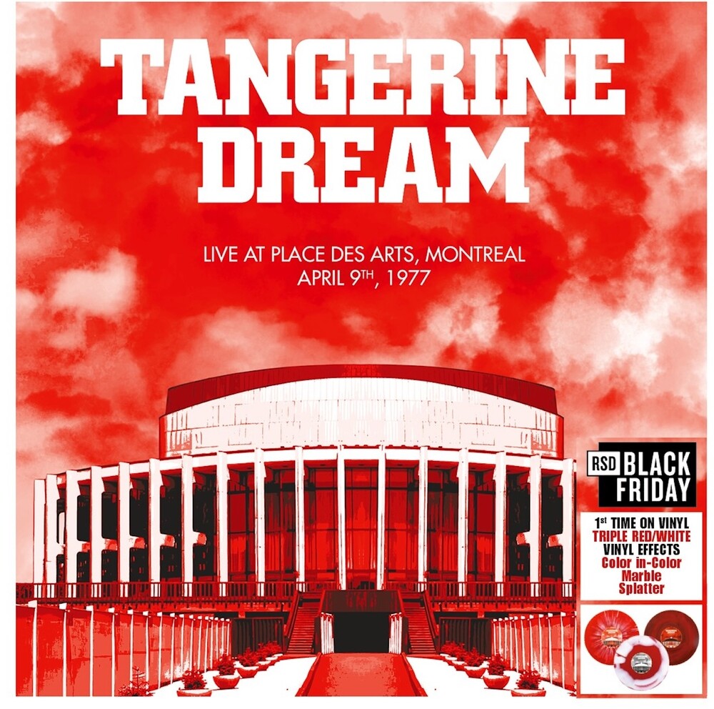 Tangerine Dream- Live At Place Des Arts Montreal April 10 77 [RSD Black Friday 2025] { VINYL LP }