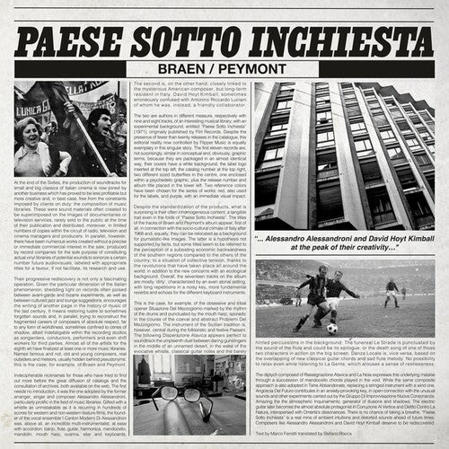 Braen / Peymont: Paese Sotto Inchiesta - Record