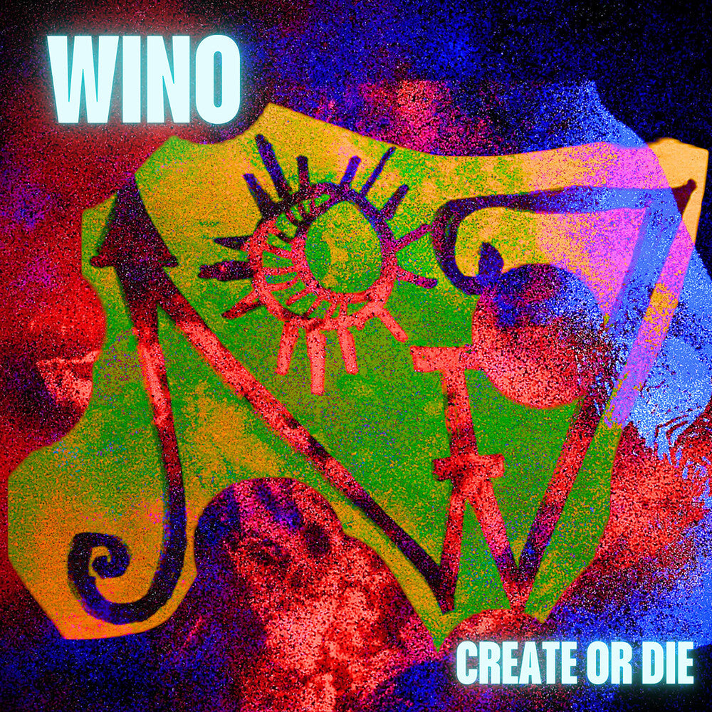 Wino- Create Or Die (Blk) [Colored Vinyl] (Red) { VINYL LP }