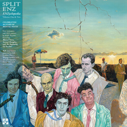 Split Enz- Enzyclopedia - Volumes One & Two { VINYL LP }