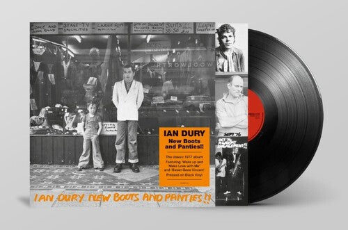 Ian Dury- New Boots & Panties - Black Vinyl { VINYL LP }