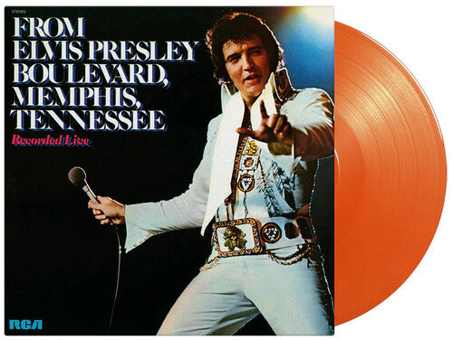 Elvis Presley: From Elvis Presley Boulevard Memphis - Limited 180-Gram Orange Colored Vinyl - VINYL
