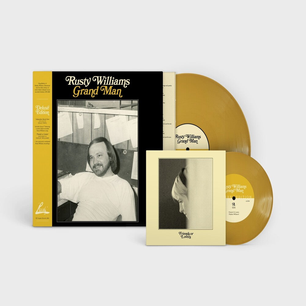Rusty Williams- Grand Man - (Deluxe Edition) [Gold LP] { VINYL LP }