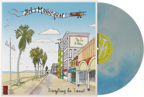 Jack's Mannequin- Everything in Transit (Blue White Galaxy Vinyl) { VINYL LP }